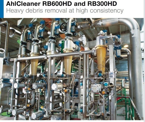 Настройка Rb300 Hc очиститель для отделения волокон и загрязняющих веществ с керамикой из алюминия PA66